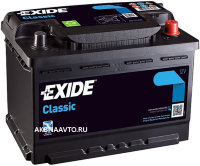 Аккумулятор автомобильный EXIDE CLASSIC EC904 6СТ-90А/ч