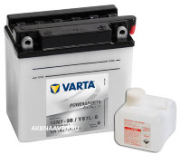 Аккумулятор для мотоцикла VARTA Funstart Freshpack Варта 12N7-3B YB7L-B