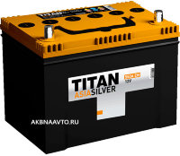 Аккумулятор автомобильный Титан Asia Silver 6СТ-50 о.п.