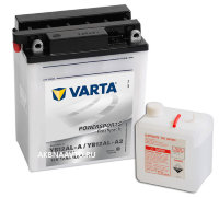 Аккумулятор для мотоцикла VARTA Funstart Freshpack Варта YB12AL-A YB12AL-A2