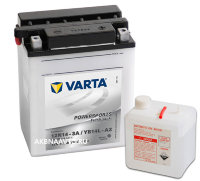 Аккумулятор для мотоцикла VARTA Funstart Freshpack Варта YB14A-A2