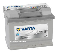Аккумулятор автомобильный VARTA Silver Dynamic  63 п.п. 563401061 D39