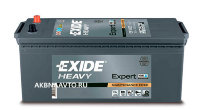 Аккумулятор грузовой на Iveco EuroTech EXIDE HEAVY Professional EG1703 6СТ-170 170 А/ч