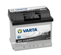 Аккумулятор автомобильный VARTA Black D 41 о.п.  A17