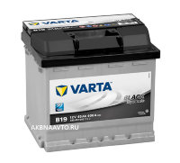 Аккумулятор автомобильный VARTA Black D 45 о.п.  B19