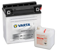 Аккумулятор для мотоцикла VARTA Funstart Freshpack Варта 12N9-4B-1 YB9-B