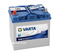Аккумулятор автомобильный VARTA Blue Dynamic 60 п.п. 560411054 азия D48