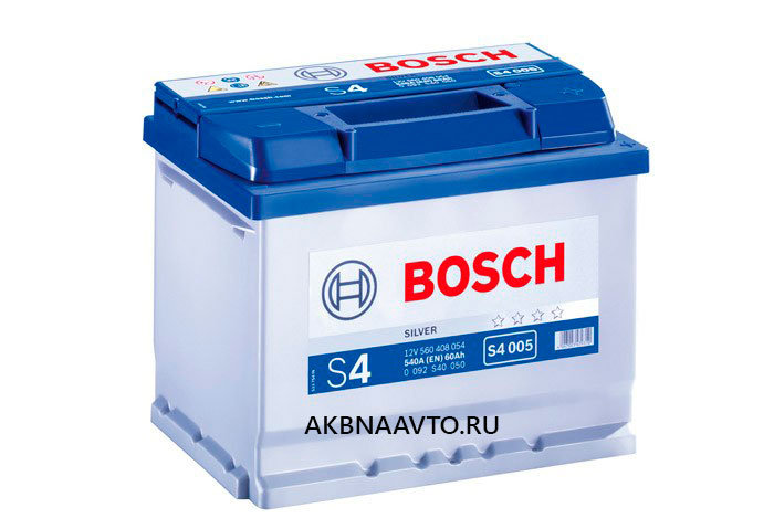 Аккумулятор автомобильный BOSCH Silver S4 40 А/ч. яп.кл  0092S40180
