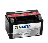Аккумулятор для мотоцикла VARTA Funstart AGM Варта YTX7A-4 YTX7A-BS