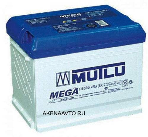 Аккумулятор автомобильный MUTLU  60 А/ч. о.п
